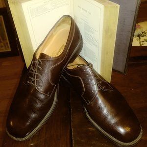 Salvatore Ferragamo Brown Mens Dress Shoes sz. 9.5